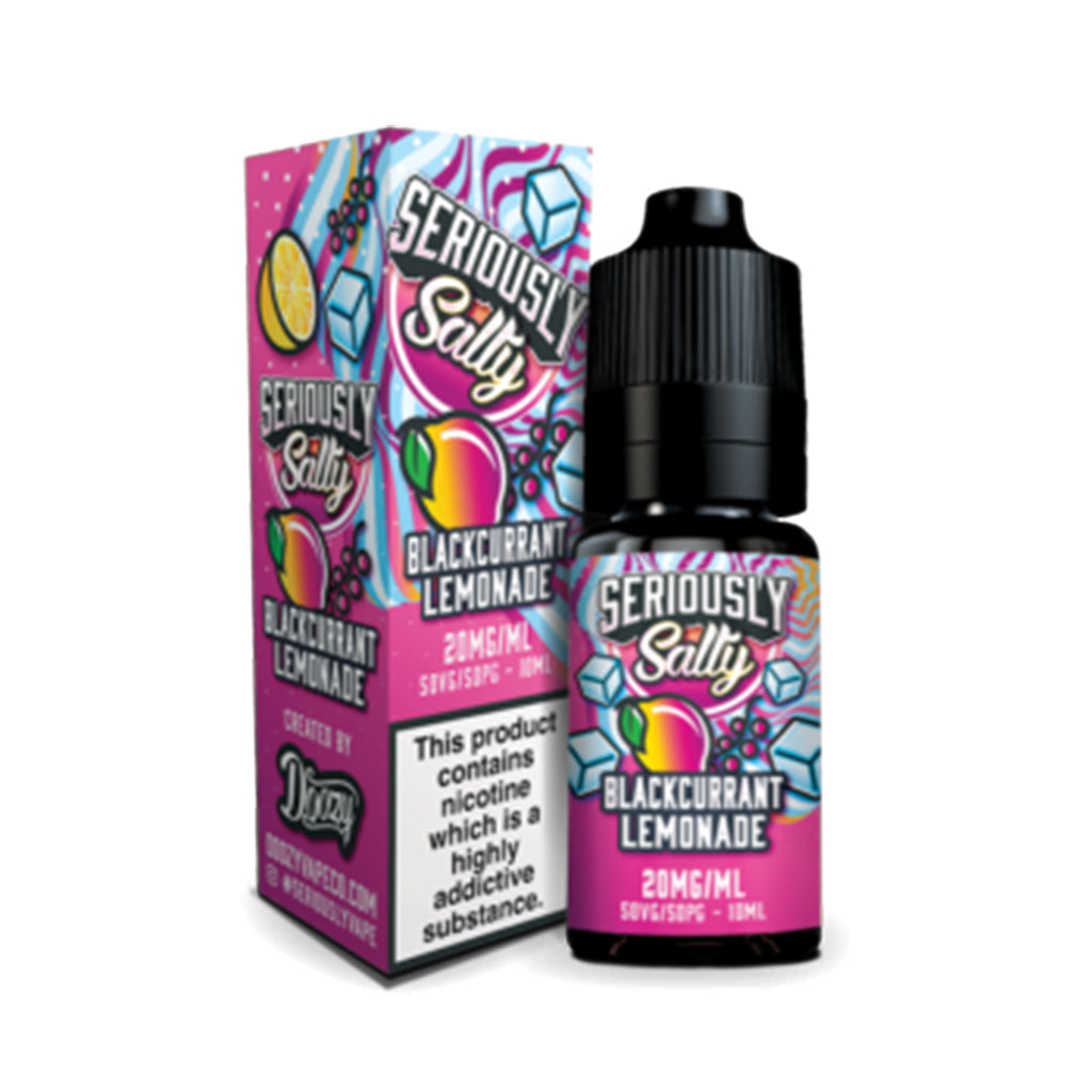 Blackcurrant Lemonade Nic Salt E-liquid By Seriously Salty