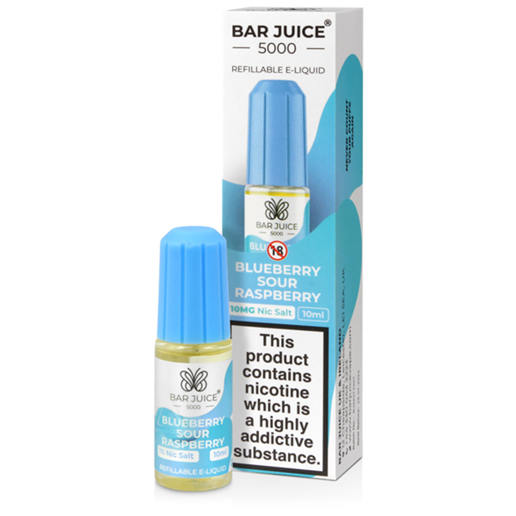 Blueberry Sour Raspberry E-liquid By Bar Juice 5000