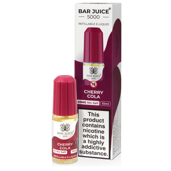 Cherry Cola Nic Salt E-liquid By Bar Juice 5000