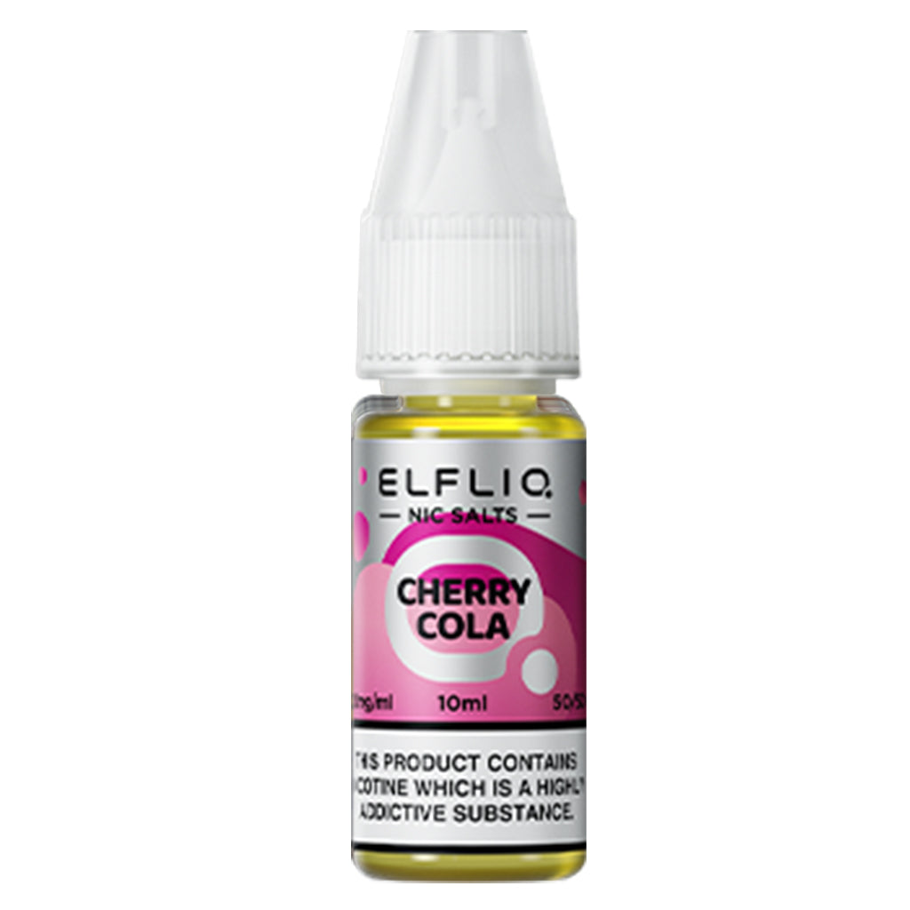 Cherry Cola Nic Salt E-liquid By Elfliq Elf Bar