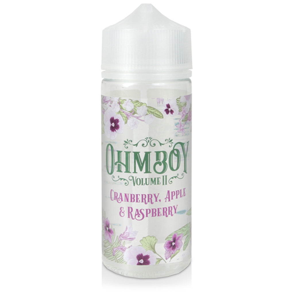 Ohm Boy Cranberry Apple and Raspberry 100ml Shortfill