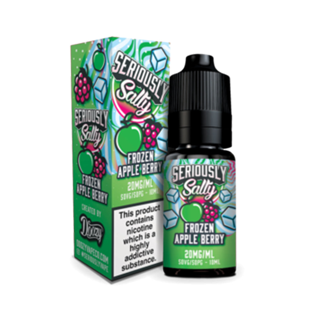 Frozen Apple Berry Nic Salt E-liquid By Seriously Salty