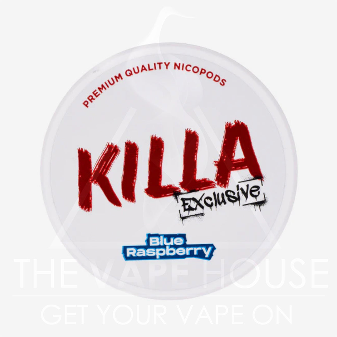 Killa Exclusive Blue Raspberry Nicotine Pouches