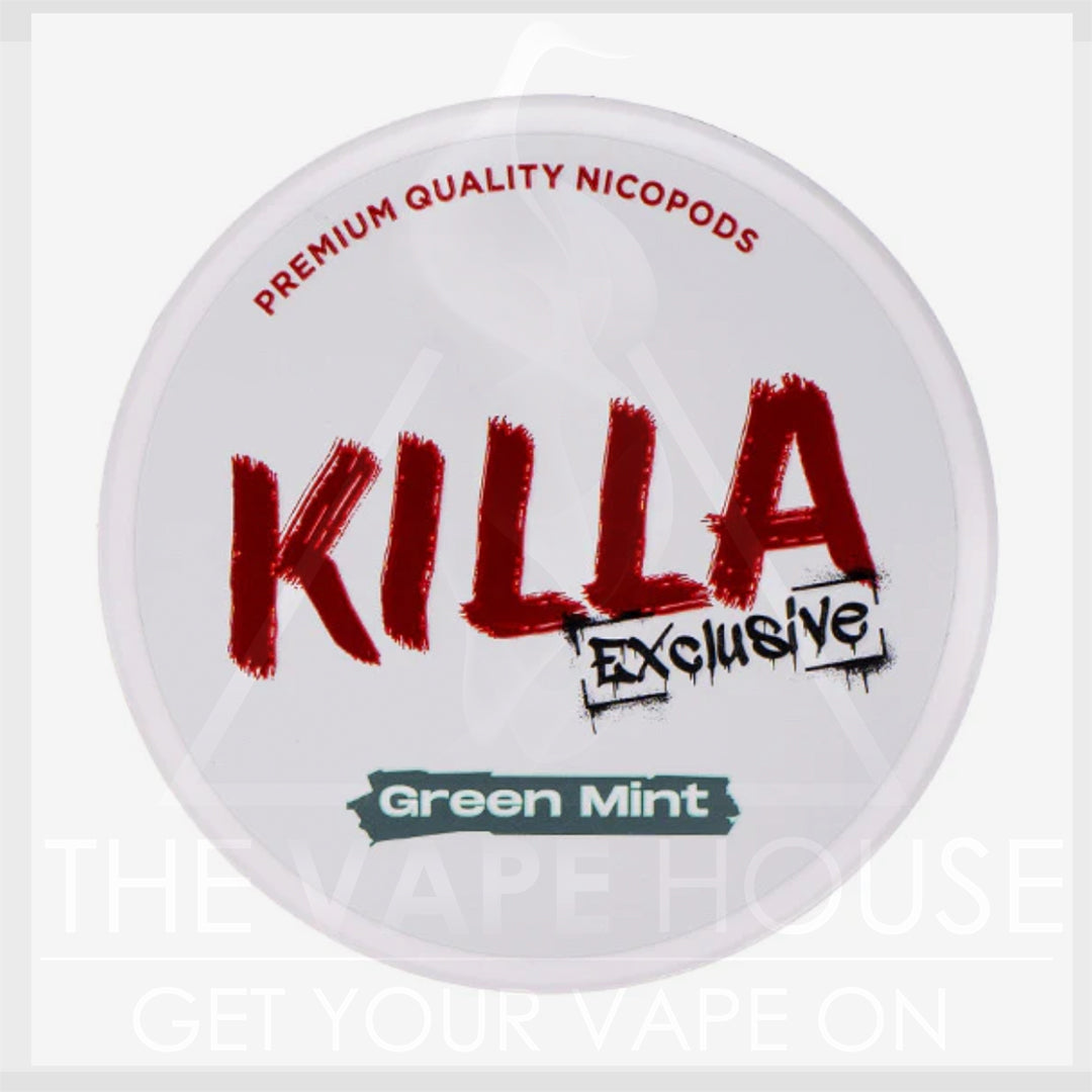 Killa Exclusive Green Mint Nicotine Pouches