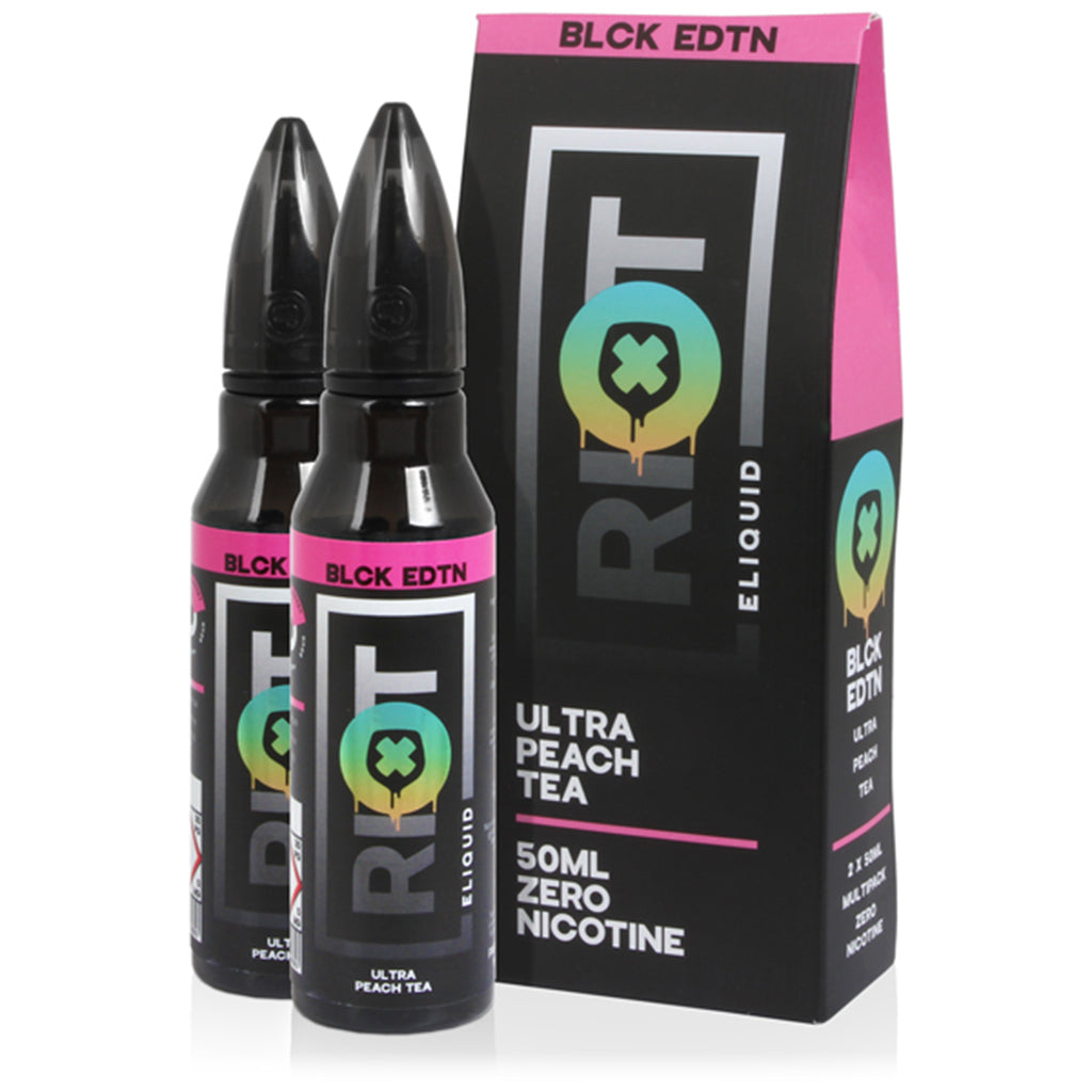 Ultra Peach Tea by Riot Squad Black Edition 100ml