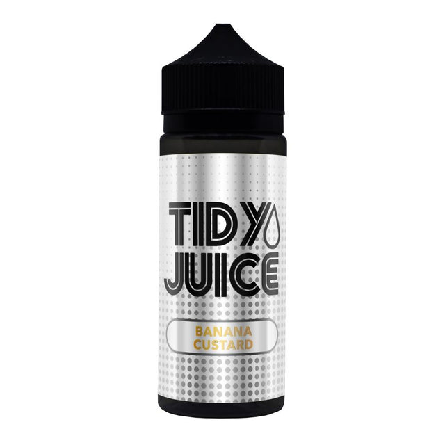 Banana Custard E-liquid by Tidy Juice 100ml Shortfill-The Vape House