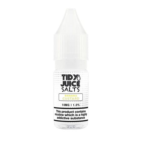 Banana Custard Nic Salt E-liquid by Tidy Juice-The Vape House