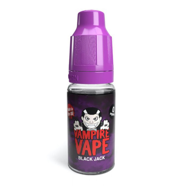 Black Jack E-liquid by Vampire Vape 10ml-The Vape House