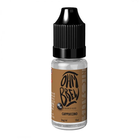 Cappuccino Nic Salt E-liquid By Ohm Brew-The Vape House