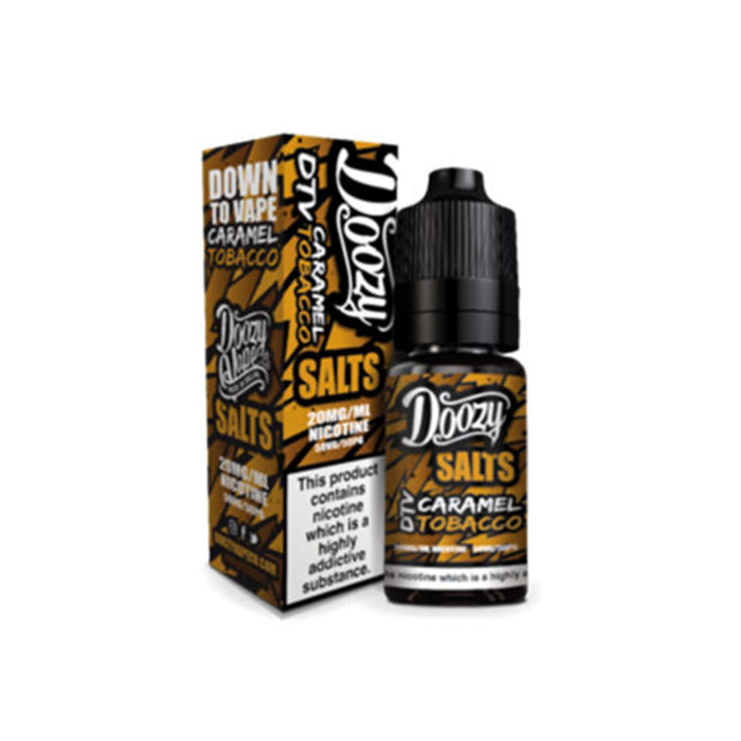 Caramel Tobacco Nic Salt E-Liquid by Doozy Salt