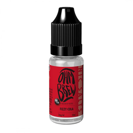 Fizzy Cola Nic Salt E-liquid By Ohm Brew-The Vape House